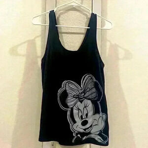 DISNEY PARKS | Open Back Tank Top Bow on Back | Sz M | Worn Once